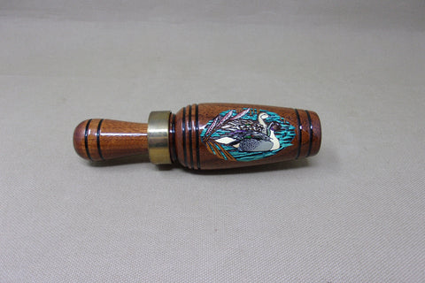 Joe Bucher Duck Call, Carved Pintails (#R60)