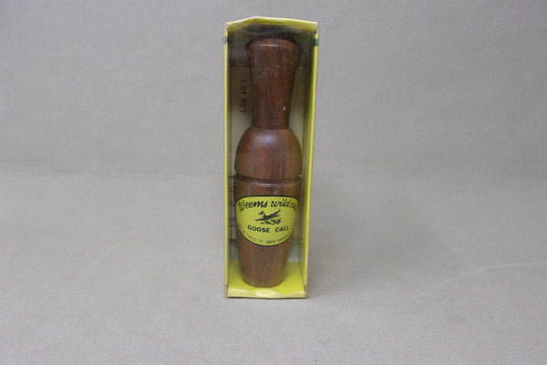 Weems Goose Call In Original Box with Paperwork (#T131)