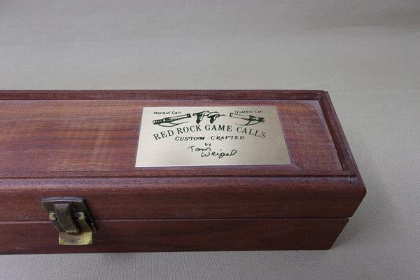 Red Rock Game Calls Goose Call in Original Wooden Case (#T157)