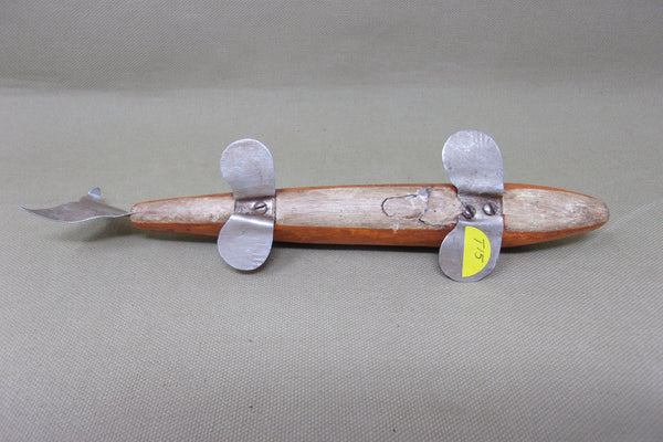 Vintage Fish Spearing Decoy (#T15)