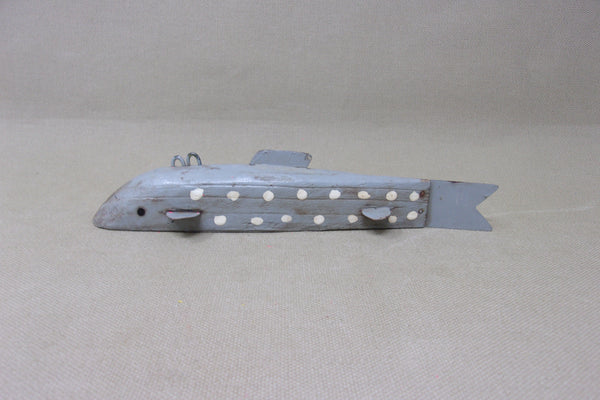 Pike Wooden Spearfishing Decoy (#T48)