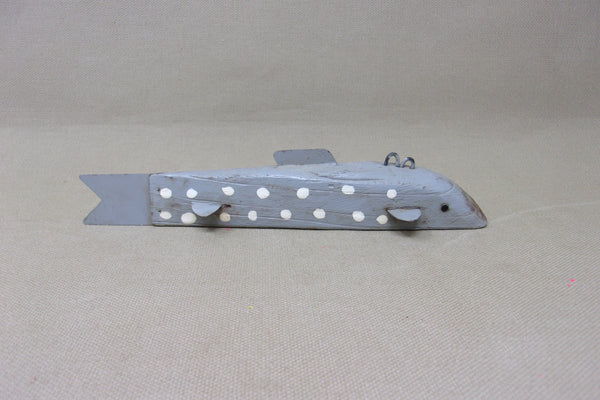 Pike Wooden Spearfishing Decoy (#T48)