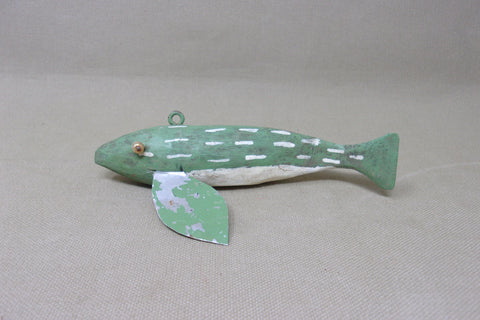 Vintage Wooden Spearing Decoy (#T51)