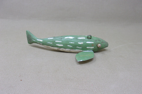 Vintage Wooden Spearing Decoy (#T51)