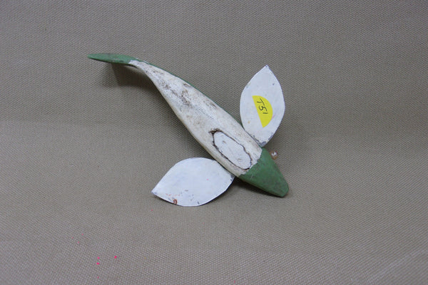 Vintage Wooden Spearing Decoy (#T51)