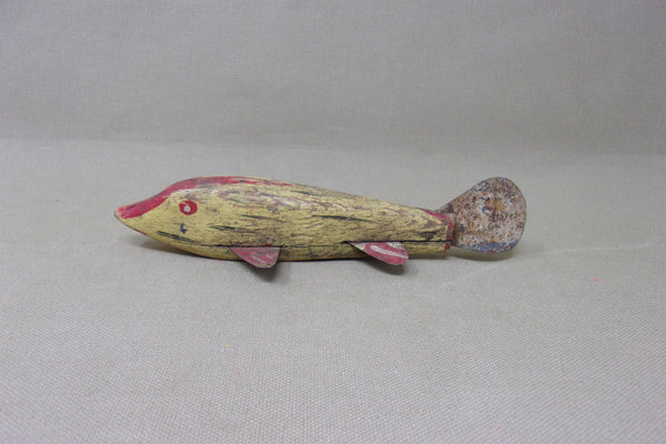 Vintage Fish Decoy (#T56)