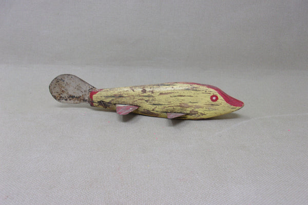 Vintage Fish Decoy (#T56)