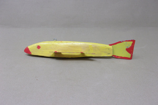 Wooden Spearfishing Decoy (T59)