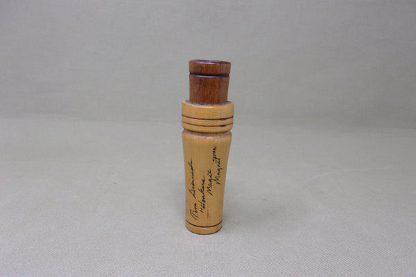 Tim Grounds "Honkers Magic Magnet" Wooden Goose Call (#T88)