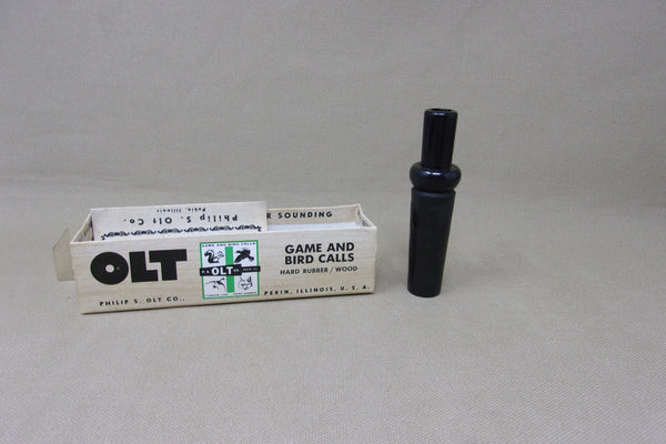 PS Olt Junior Model J-15 Duck Call in Box with Paperwork (#V32)