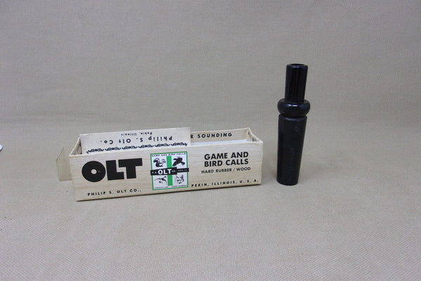 PS Olt Junior Model J-15 Duck Call in Box with Paperwork (#V32)