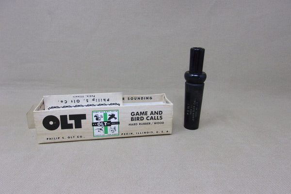 PS Olt Junior Model J-15 Duck Call in Box with Paperwork (#V32)
