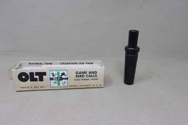 PS Olt Junior Model J-15 Duck Call in Box with Paperwork (#V32)