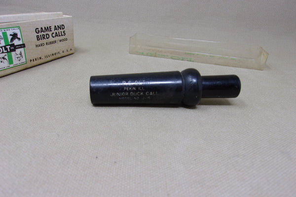 PS Olt Junior Model J-15 Duck Call in Box with Paperwork (#V32)
