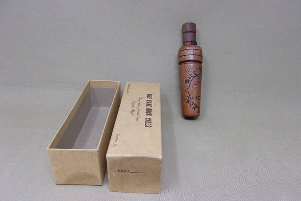 Rice Lake Duck Call in Original Box (#V62)