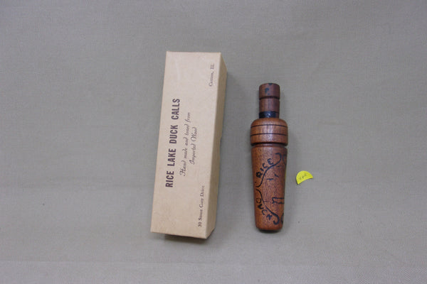 Rice Lake Duck Call in Original Box (#V62)
