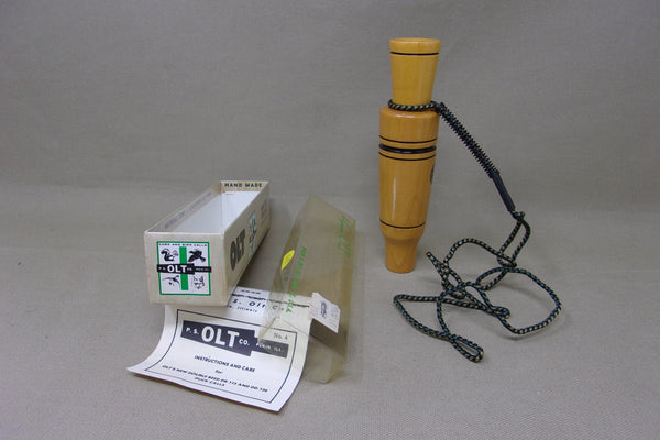 P. S. Olt DD-120 Duck Call in Original Box with Paperwork (#V68)
