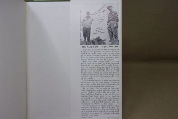 Lot of Two Books- L.T Ward & Bro. Wildfowl Counterfeiters / The Story of Lem Ward
