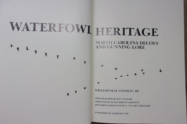 Waterfowl Heritage North Carolina Decoys and Gunning Lore