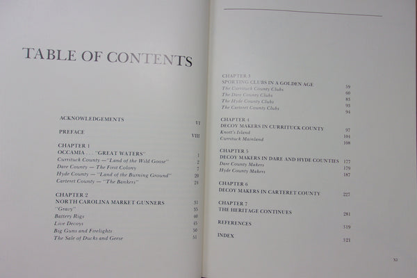 Waterfowl Heritage North Carolina Decoys and Gunning Lore