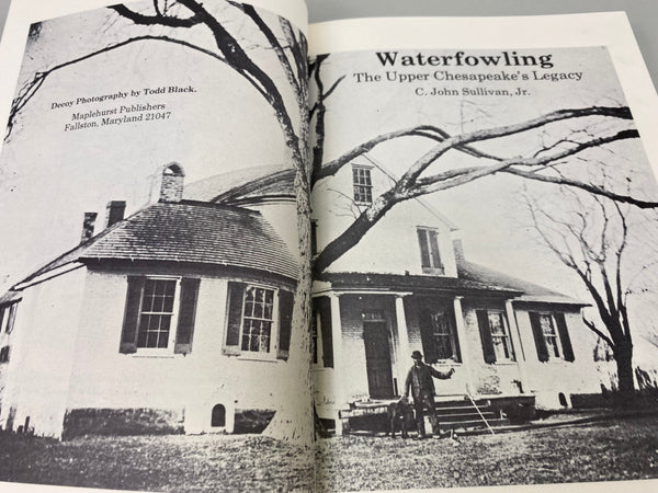 Waterfowling The Upper Chesapeake's Legacy