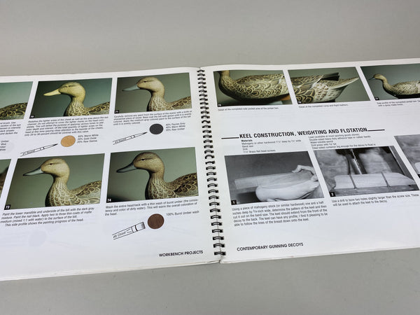 2 books- Workbench Projects & Waterfowl Painting