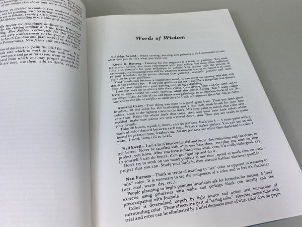 2 books- Workbench Projects & Waterfowl Painting