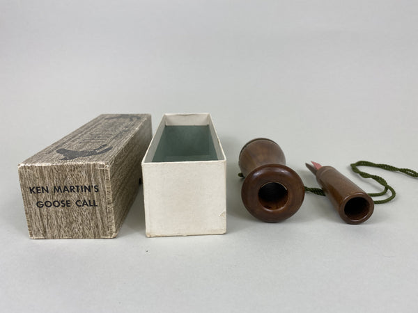 Ken Martin Goose Call , Original Box and Paperwork (#X27)