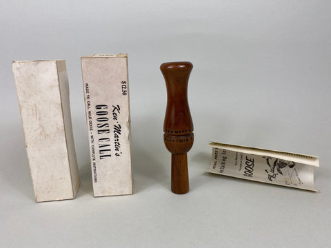 Ken Martin Goose Call, Original Box and Paperwork (#X29)