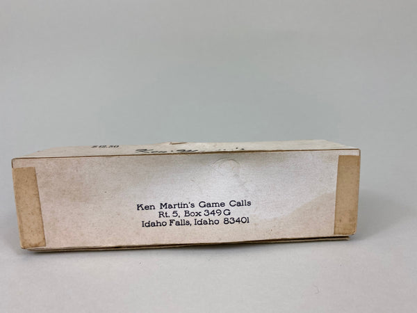 Ken Martin Goose Call, Original Box and Paperwork (#X29)