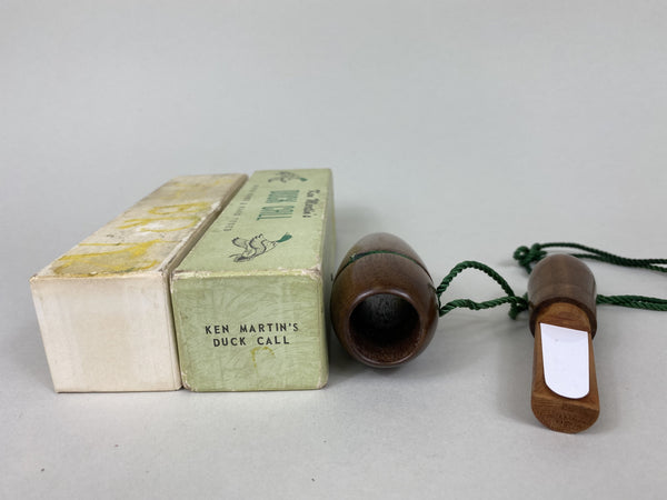 Ken Martin Duck Call, Original Box and Paperwork (#X33)