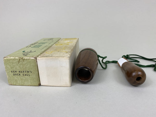Ken Martin Duck Call, Original Box and Paperwork (#X33)