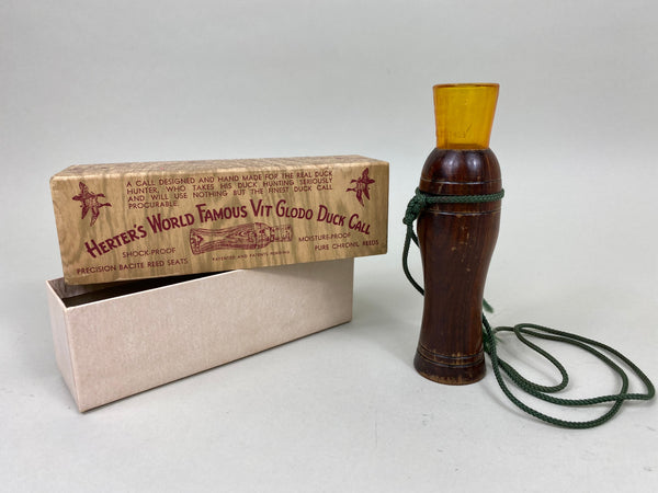 Herters Vit Glodo-Type Duck Call in Original Box (#X50)