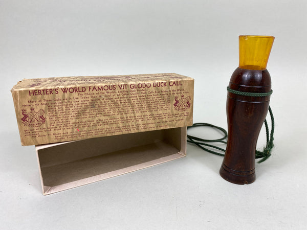 Herters Vit Glodo-Type Duck Call in Original Box (#X50)