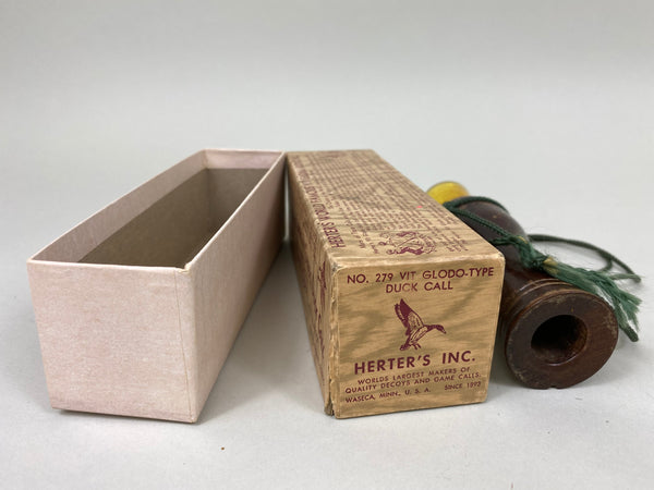 Herters Vit Glodo-Type Duck Call in Original Box (#X50)