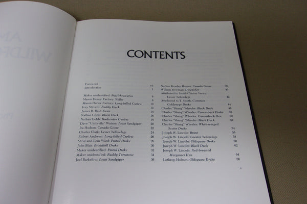 American Wildfowl Decoys, A History and Collector's Guide by Jeff Waingrow