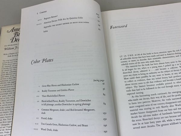 2 Books- Factory Decoys, and American Bird Decoys