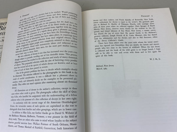 2 Books- Factory Decoys, and American Bird Decoys