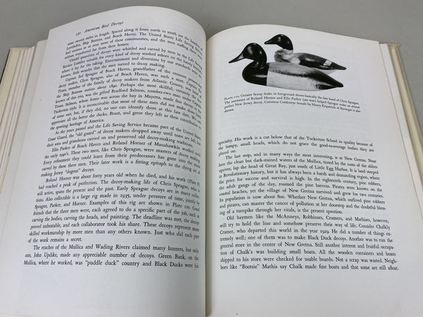 2 Books- Factory Decoys, and American Bird Decoys