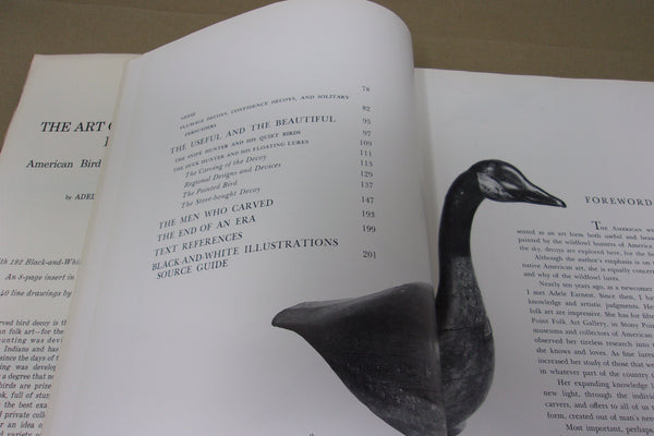 Art of The Decoy: American Bird Carvings, by Adele Earnest