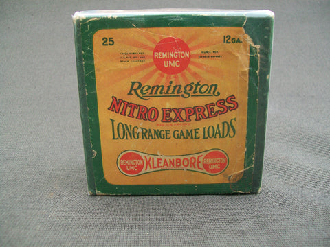 Remington Nitro Express Long Range Game Load Shell Box  (#B62)