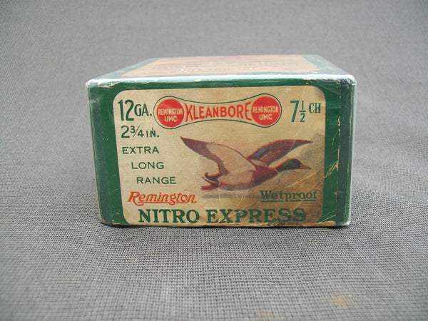 Remington Nitro Express Long Range Game Load Shell Box  (#B62)