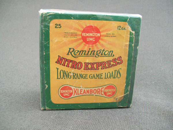 Remington Nitro Express Long Range Game Load Shell Box  (#B62)