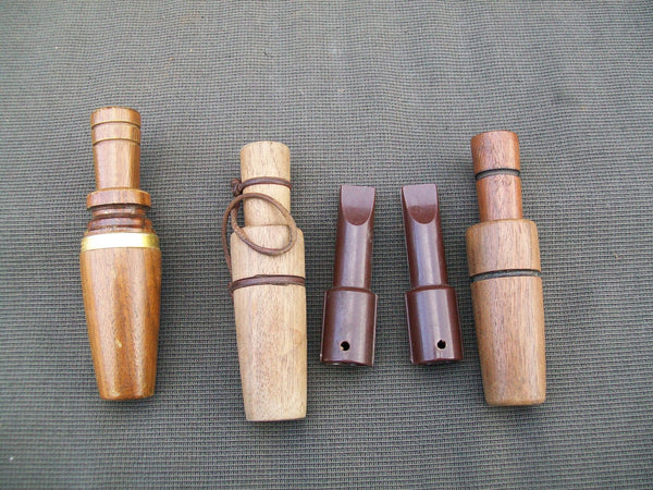 5 Calls- Toad Crow Calls, Cajun Duck Call, Sears Duck Call