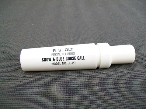 P.S. Olt Snow & Blue Goose Call  Model No. SB-29