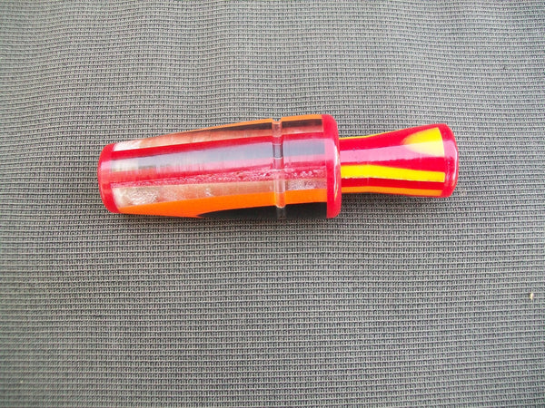 Weedy's Pin Oak -Red, Orange,Yellow, Black, Brown, & Clear  (#F42)