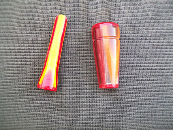 Weedy's Pin Oak -Red, Orange,Yellow, Black, Brown, & Clear  (#F42)