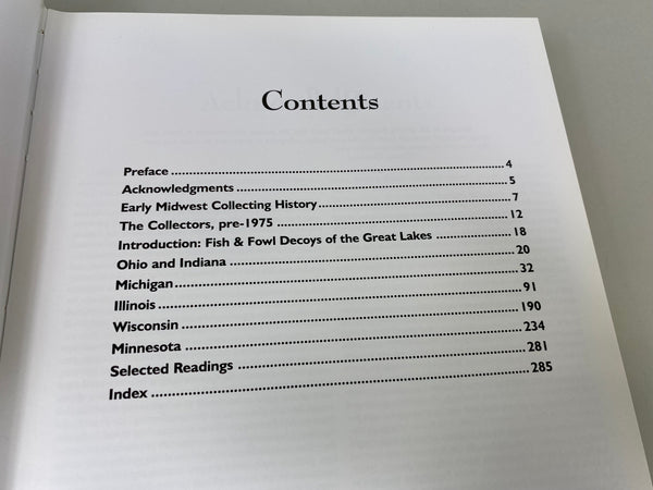 Fish and Fowl Decoys of the Great Lakes by Donna Tonelli