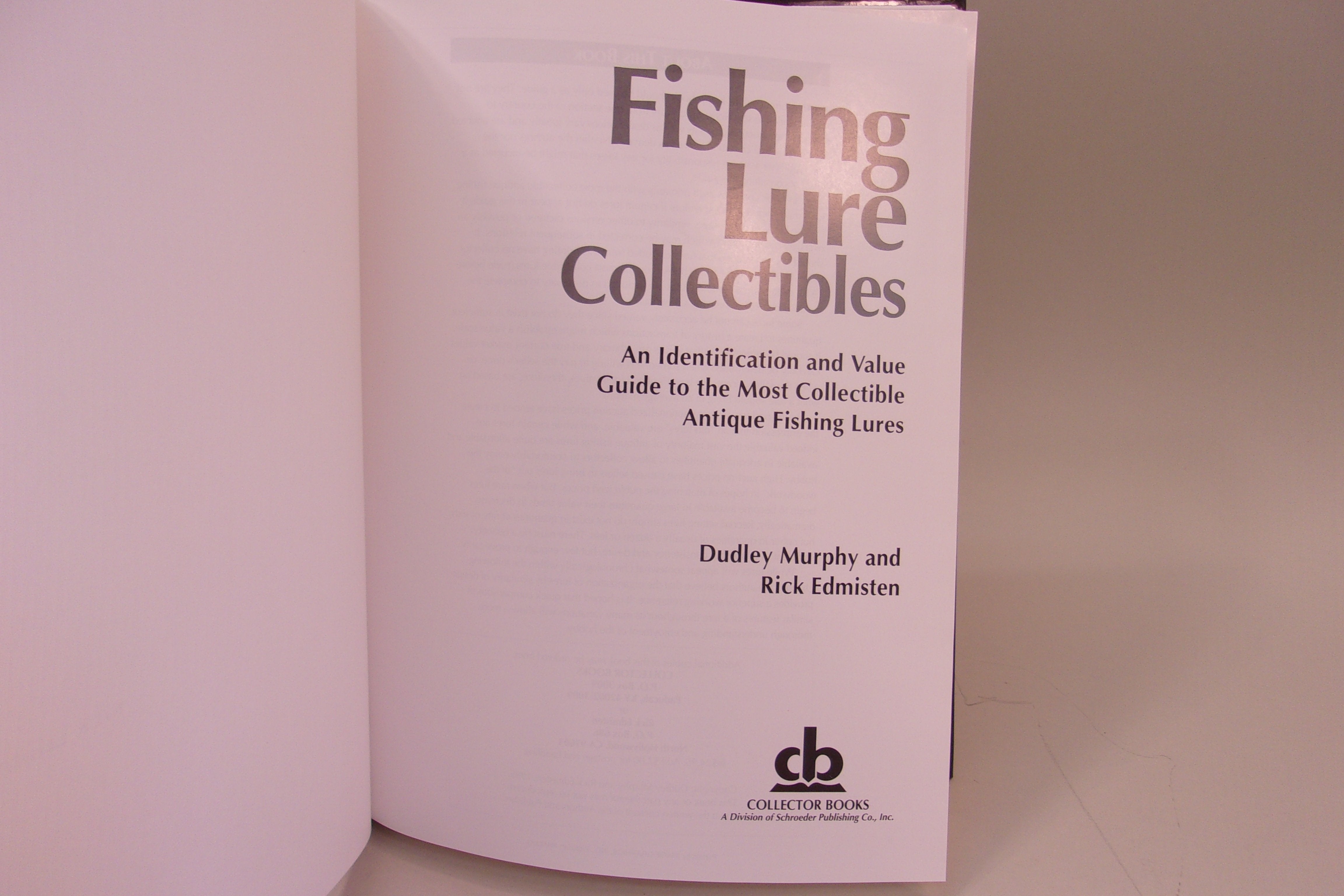 Fishing Lure Collectibles, Identification and Value Guide to Collectib