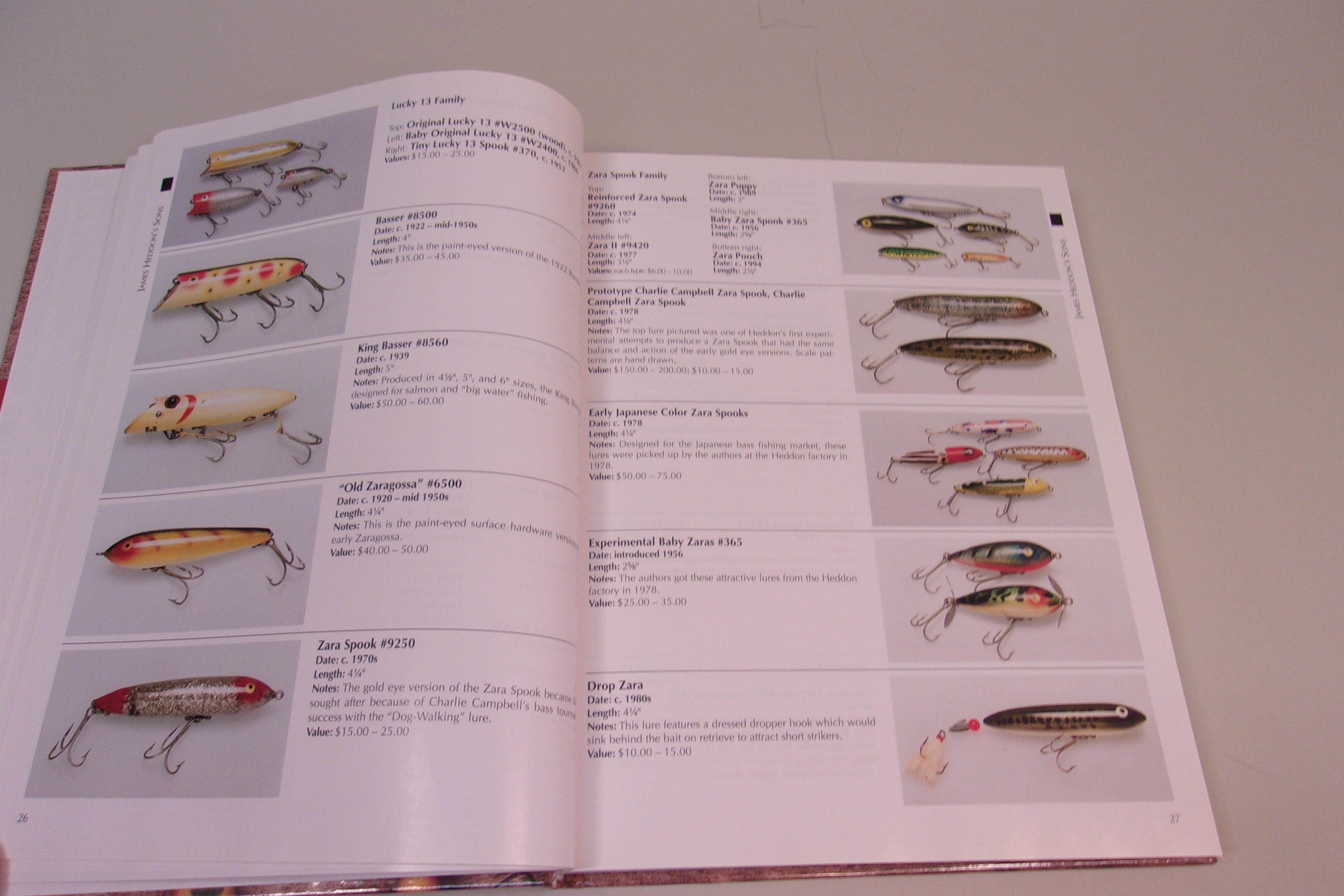 Fishing Lure Collectibles, Encyclopedia of Modern Era 1940 to Present -  Muddy Water Decoys